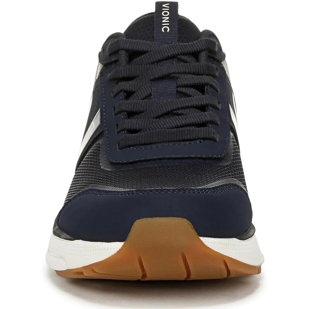 Vionic Strider Walking Shoes Womens 7 Navy Blue Orthopedic Sneakers WSTRIDER001